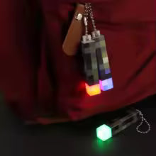 מחזיק מפתחות לפיד - מיינקראפט